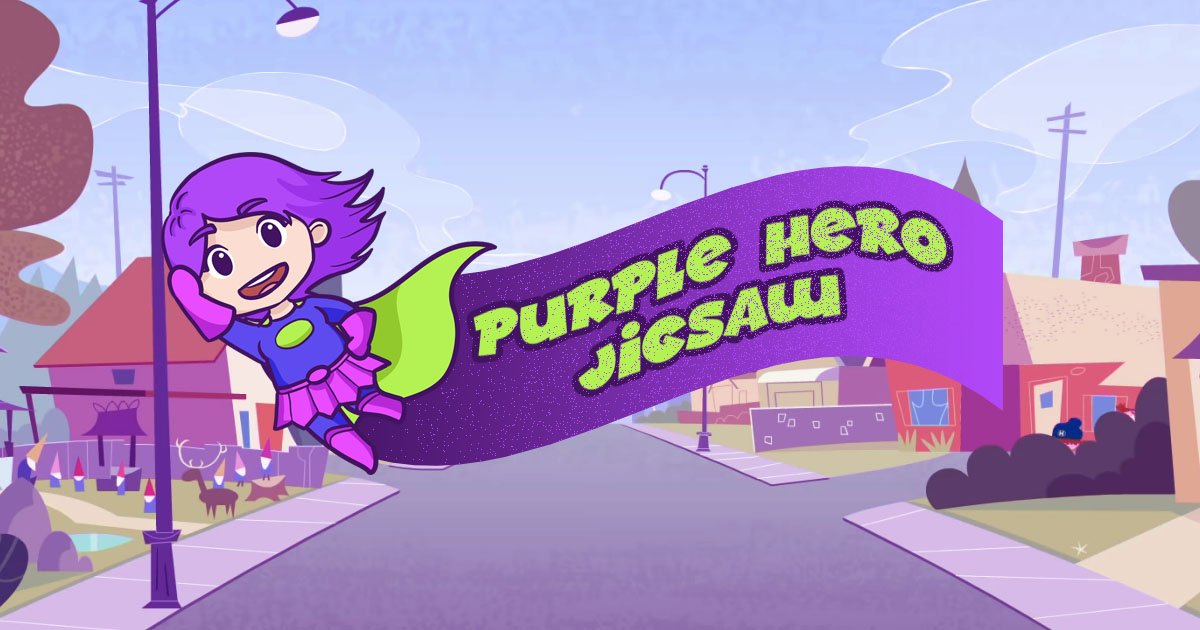 Purple Hero Jigsaw